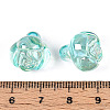 Electroplate Transparent Acrylic Beads PACR-CJC0008-08B-3