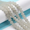 Imitation Jade Solid Color Glass Beads Strands LS-EGLA-A034-J6mm-MD10-2