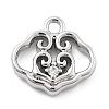 Brass Micro Pave Cubic Zirconia Pendants KK-H511-01P-02-1