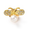 Zinc Alloy Rhinestone Brooches JEWB-F022-04A-1