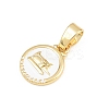 Brass Charms KK-E798-01C-G-2