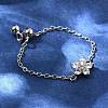 925 Sterling Silver Micro Pave Cubic Zirconia Slide Rings RJEW-R016-02P-02-1