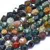 Natural Indian Agate Beads Strands G-L552O-07-8mm-1