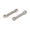 Non-Tarnish 304 Stainless Steel Connector Charms STAS-Q323-06A-P-2