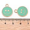 Alloy Enamel Pendants PALLOY-S192-04G-4