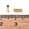 925 Sterling Silver Spacer Tube Beads STER-Z006-02B-G-3