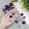 36Pcs 9 Styles Teflon & Rubber & EVA & Oil Glue Self-adhesive Furniture Protection Pads AJEW-CN0002-92-3