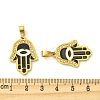 Ion Plating(IP) 304 Stainless Steel Pendants STAS-C101-04G-3