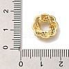 Rack Plating Brass Micro Pave Cubic Zirconia Charms KK-I720-63G-3