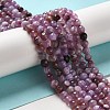 Natural Agate Beads Strands G-G079-A03-02-2