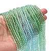 Transparent Painted Glass Beads Strands DGLA-A034-T3mm-A16-2