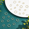 30Pcs 3 Style Brass Bead Frames KK-BBC0003-84-4