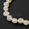 Handmade Millefiori Lampwork Beads Strands LS-LAMP-G164-11O-3