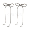 Non-Tarnish 304 Stainless Steel Studs Earrings EJEW-K272-01P-1