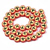 Handmade Polymer Clay Bead Strands CLAY-S096-036-2