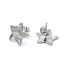 304 Stainless Steel Stud Earring Findings STAS-L024-003P-09-2