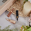 3Pcs 3 Colors Cowhide Leather Keychains KEYC-CL0001-32-4