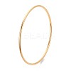 304 Stainless Steel Plain Bangles For Women BJEW-N033-02G-1