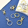 Alloy Swivel Lobster Claw Clasps & Split Key Rings Findings Kits DIY-YW0011-82-5
