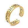304 Stainless Steel Open Cuff Rings RJEW-K245-57G-3