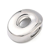 Brass Initial Beads KK-B167-27P-01O-2
