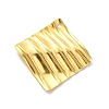 Ion Plating(IP) 201 Stainless Steel Pendants STAS-G296-07G-2