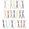 Twisted Nylon Cord Silder Bracelets X-DIY-B066-03G-1