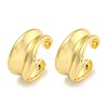 Brass Cuff Earrings EJEW-C104-151G-1