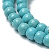 Natural Howlite Beads Strands G-E604-F01-3