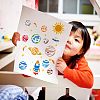 Plastic Reusable Drawing Painting Stencils Templates DIY-WH0202-353-5