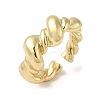 Brass Open Cuff Rings RJEW-Q778-29G-1