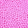 Opaque Baking Paint Glass Beads DGLA-T004-02I-2