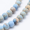Natural Imperial Jasper Beads Strands G-K232-8mm-01A-3