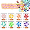 224Pcs 8 Colors Handmade Polymer Clay Beads CLAY-YW0001-53-2