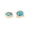 Golden Plated Brass Pendants KK-L218-001G-02-2
