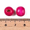 Dyed Natural Wood Beads WOOD-Q006-10mm-11-LF-3