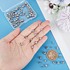 120Pcs 4 Style 303 Stainless Steel Beads STAS-UN0055-37-4