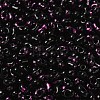 Spray Painted Glass Seed Beads SEED-F005-08A-01-3