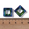 Transparent Electroplate Glass Pendant GLAA-Q101-01A-HR01-3