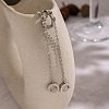 304 Stainless Steel Double Hoop Earrings MR5032-2