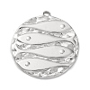 Anti-Tarnish 304 Stainless Steel Pendants STAS-K293-04P-1
