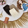 4Pcs 4 Styles Goat Hair Doll Wig Hair DIY-PH0029-15A-4