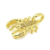 Brass Micro Pave Cubic Zirconia Pendants KK-R159-11G-01-2