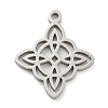 Non-Tarnish 304 Stainless Steel Pendants STAS-P330-04P-1