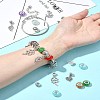 DIY Garden Theme Alloy & Brass European Style Bracelet Making Kits DIY-FS0007-26-10