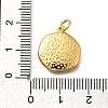 Brass Enamel Pendants KK-Q043-11G-B-2
