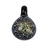 Handmade Lampwork Pendants LAMP-Q005-05B-01-1