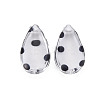 Transparent Acrylic Pendants TACR-N006-32-2