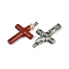 Natural & Synthetic Mixed Stone Pendants G-T122-18-3