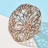 Adjustable 304 Stainless Steel Cuff Rings RJEW-Z121-01RG-01-3